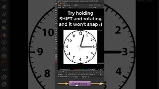 Avoid Snapping on Transform Rotate