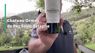 Wine Review: Chateau Ormes de Pez Saint-Estephe 2019
