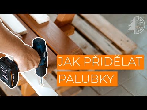 Video: Co potřebuji k sestavení paluby 8x10?