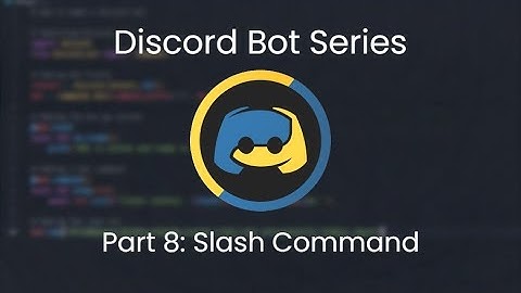 How to make a Discord bot in Python! (Part 8: Slash Command)