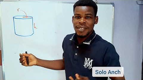 Surface area of a cylinder when only one end is open