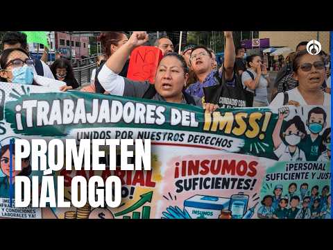 Sindicato del IMSS promete que no habrá represalias contra trabajadores inconformes