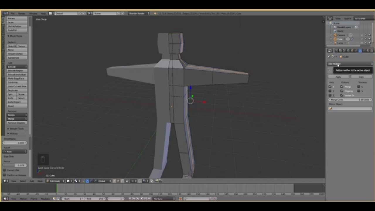 Ваза в blender