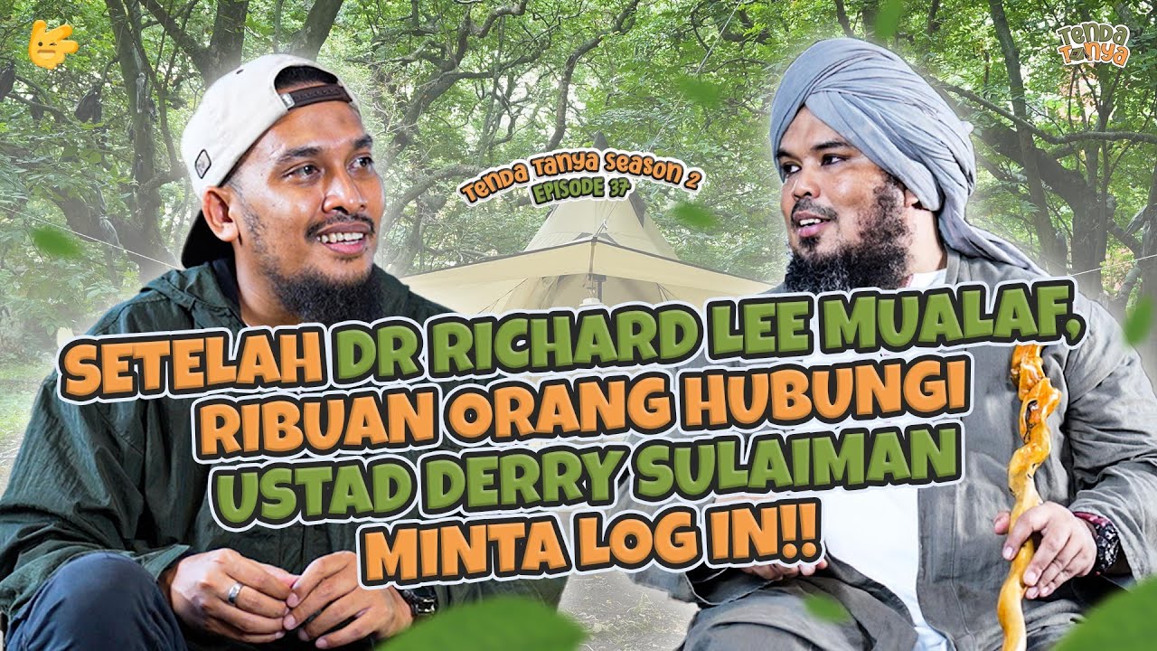 TENDA TANYA - SEEKOR ANJ!NG JADI INSPIRASI USTAD DERRY SULAIMAN UNTUK BERHIJRAH