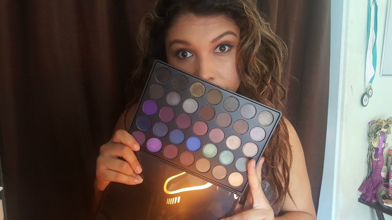 morphe 35D pallette// swatches