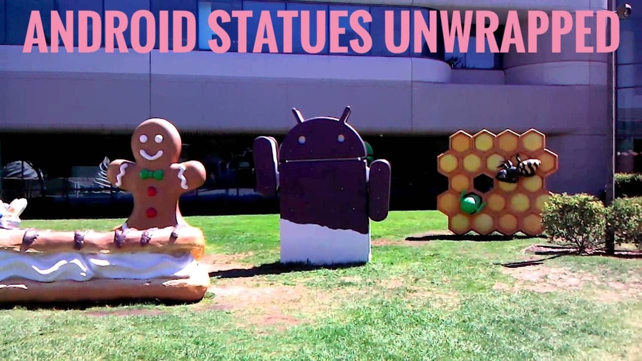 Android Statues Unwrapped
