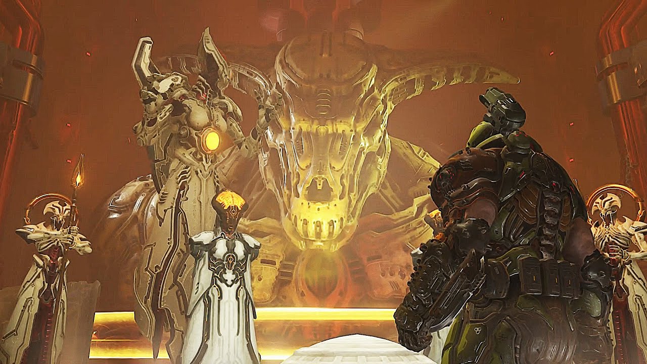 Doomguy Invades Heaven - DOOM Eternal