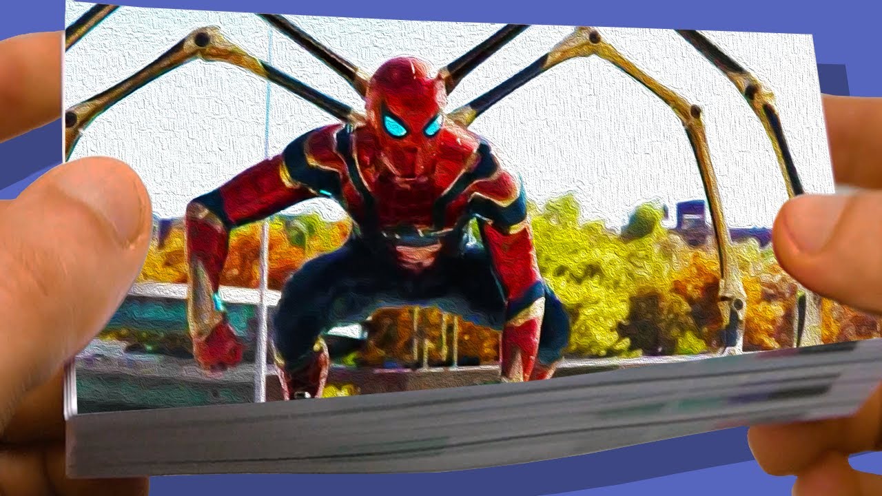 SPIDER MAN NO WAY HOME // Flipbook Animation - YouTube