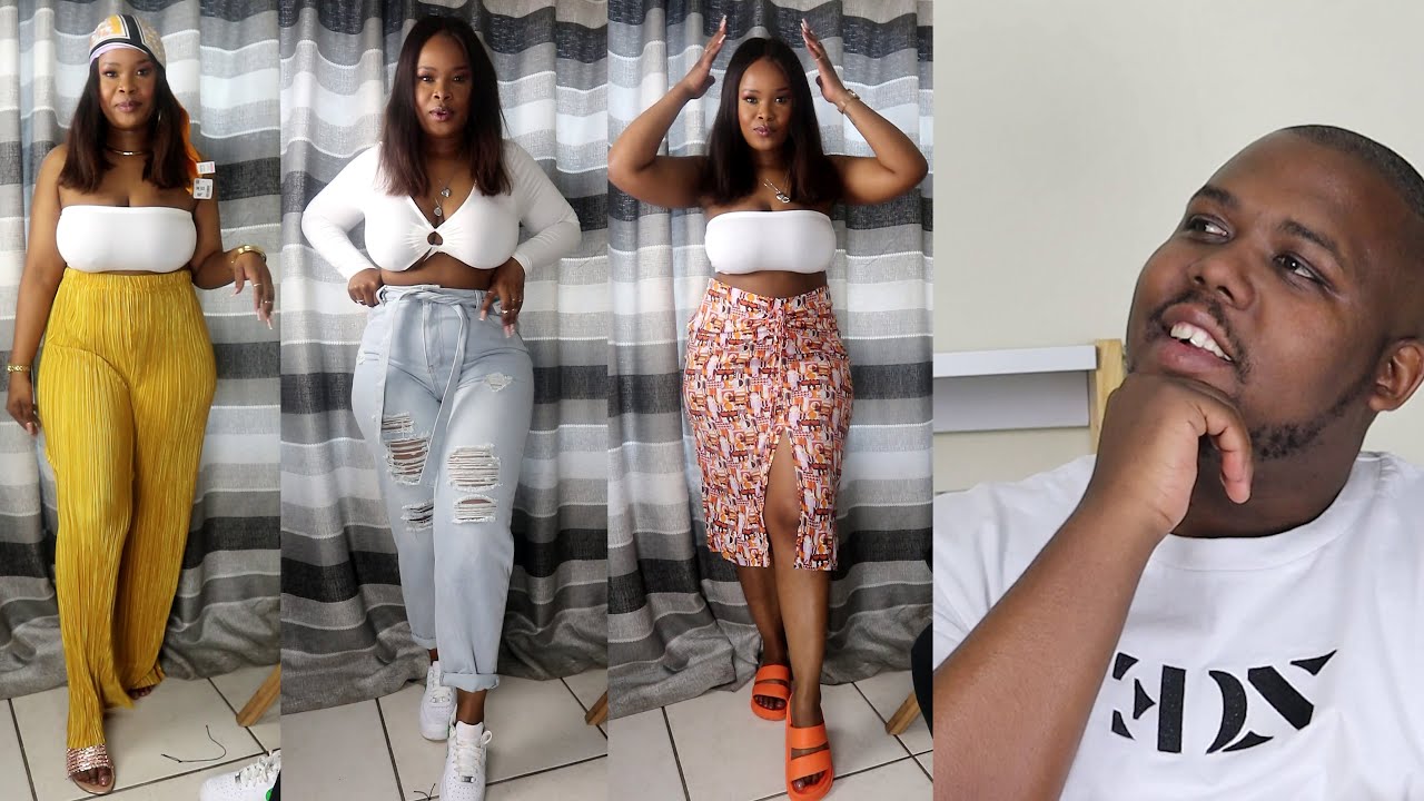 MY HUSBAND BUYS MY OUTFITS | SHOPPING CHALLENGE | THE NGWENYAS HOUSE