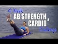 4-Week AB Strength & Cardio Challenge (Lose Belly Fat!) | Joanna Soh