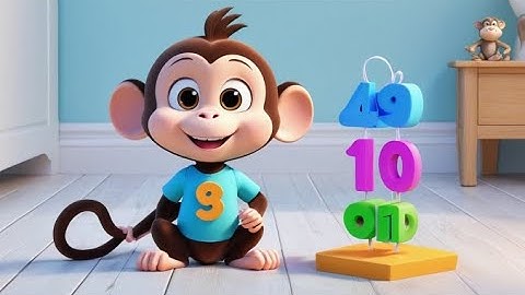 Five Little Monkeys Jump and Count | Counting Song for Kids | Educational and Kids Songs