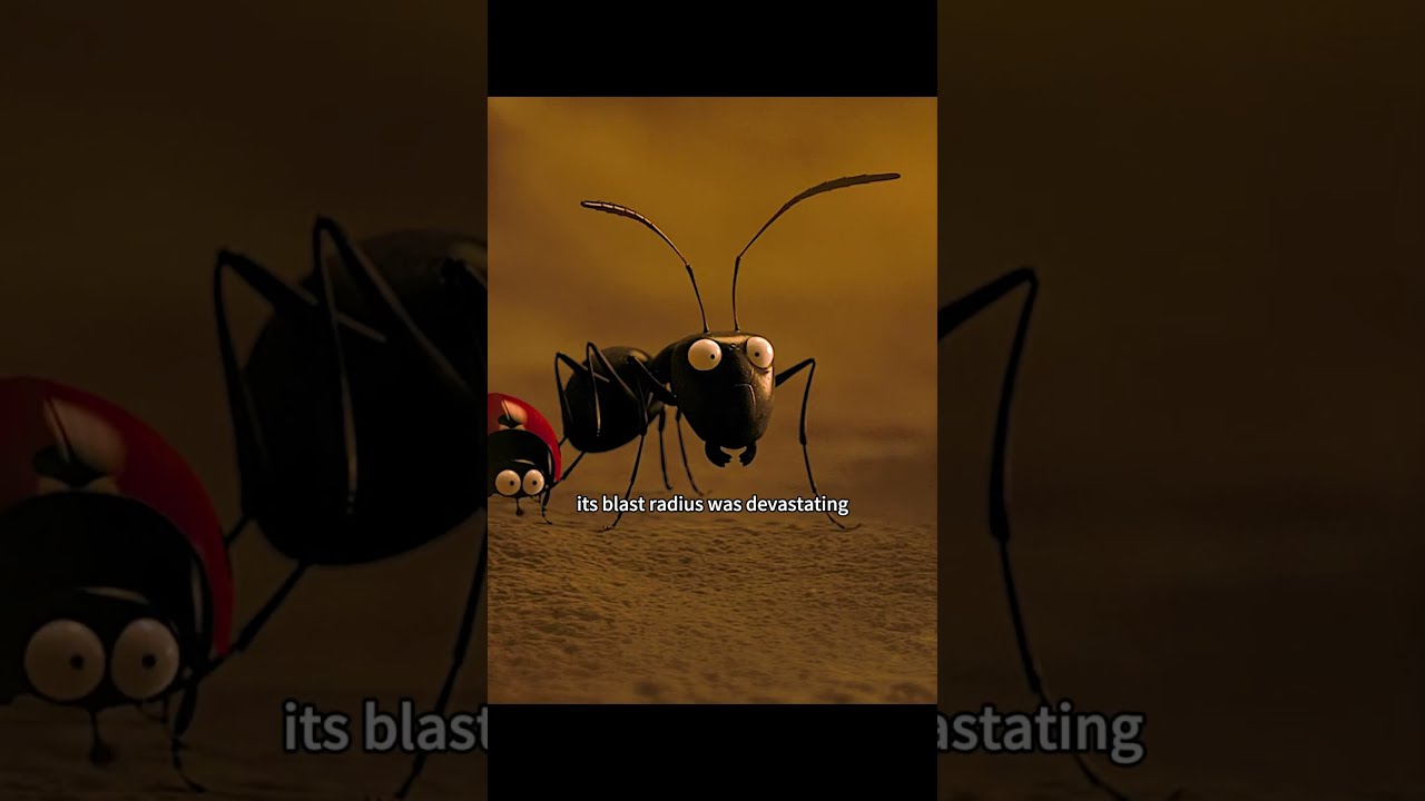 The red ants vs the black ants