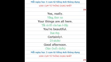 Mỗi ngày học 5 cụm từ tiếng Anh thông dụng 136-140