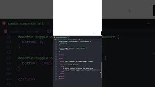 cookie consent box html css