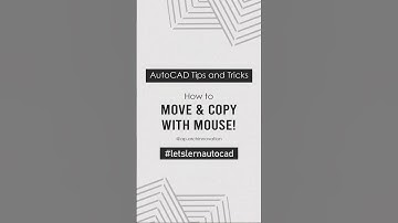 How to Move & Copy with Mouse🖱️✅| AutoCAD Tips & Tricks | AP ARCH INNOVATION| #autocad