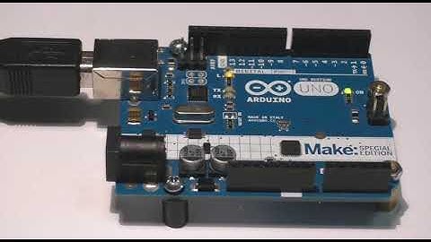 Blinking the LED on pin 13 of an Adruino Uno R3