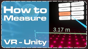 How to measure in VR using Easy Dimension - Measurement system unity package