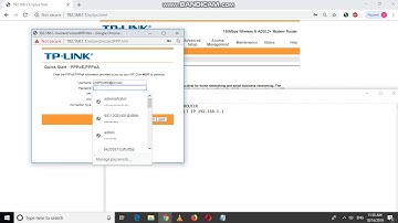HOW TO CONFIGURE TP LINK W8951ND ROUTER(BASIC)