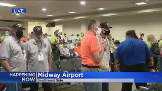 Chicago veterans head to Washington D.C for 100th Honor Flight
