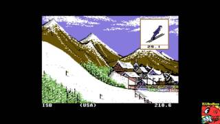 Winter Games: Ski Jump [COMMODORE 64] 210.6