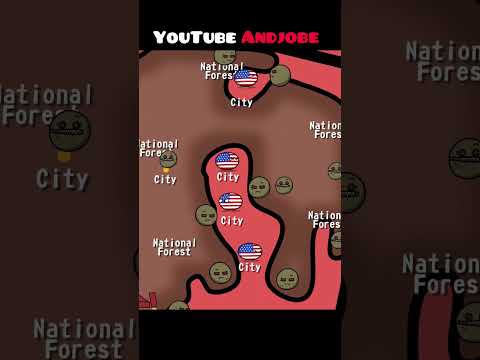 Zombie in USA. Trailer California. Episodes 2 countryballs