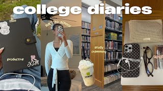 college diaries 📚| productive days, online tips, motivation 