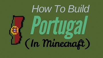 How To Build Portugal in Minecraft Small Scale!