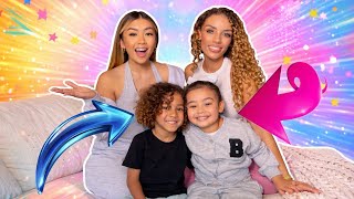 Mommy Swap Challenge, Trading Kids For The Day - YouTube