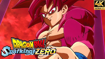 Dragon Ball Sparking Zero - All SS4 Goku Transformations, Supers & Ultimates (4K 60FPS)