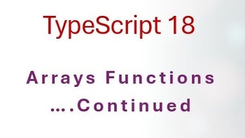 18 TypeScript Mastering unshift(), shift(), indexOf(), and lastIndexOf() – Essential Array Methods!
