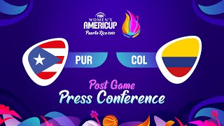 Puerto Rico v Colombia - Press Conference