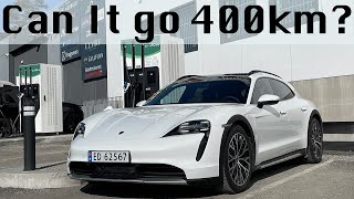 Porsche Taycan 4 Cross Turismo | Motorway Range Test (RE-TEST!)