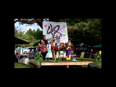 てぃだ sun-sun 「 涙そうそう 」　川辺森の学校　収穫祭　2014