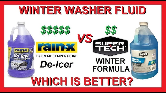The Best Winter Washer Fluid 