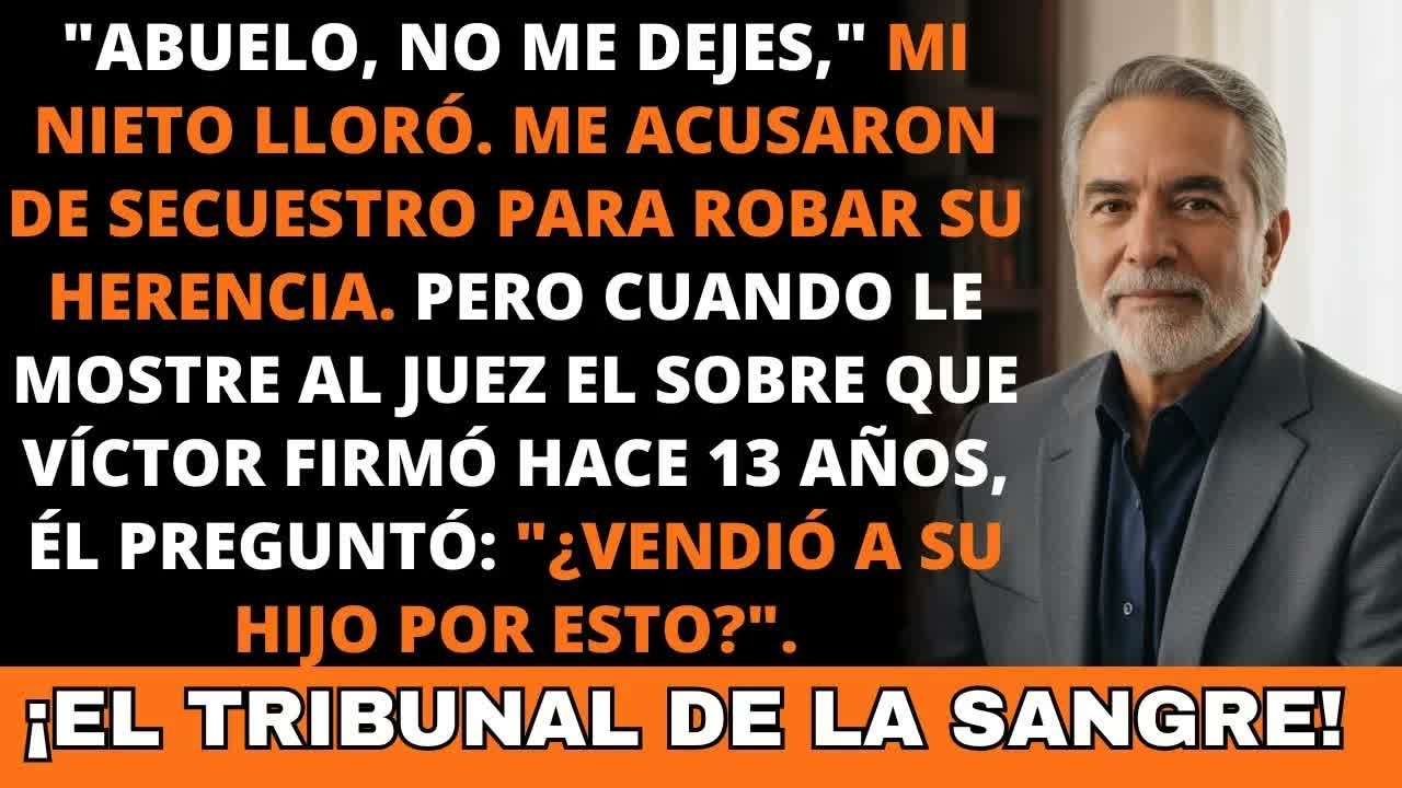 El día que la policía tiró mi puerta, llevaba puesto el delantal de cocina y estaba friendo huevos para mi nieto. Cuando vi a mi hijo entrar detrás de ellos, con traje caro y una sonrisa de...