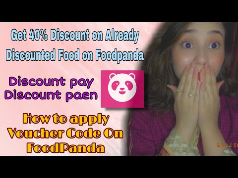 How to avail Discount on Foodpanda| How to apply Voucher code on Foodpanda| Hash Iqra