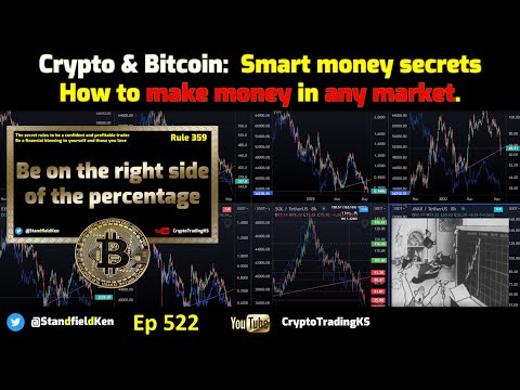 E522 Crypto Bitcoin - Smart money secrets - How to make money in any market.