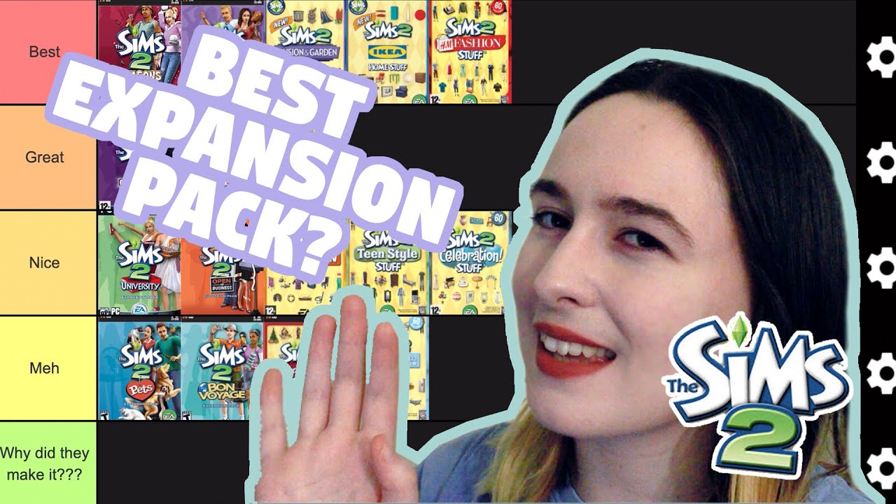 The Sims 2 Ranking Every Expansion Pack And Stuff Pack Youtube