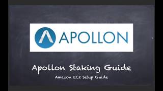 Apollon (XAP) 24/7/365 Staking Guide on Free Amazon EC2 Tier screenshot 4