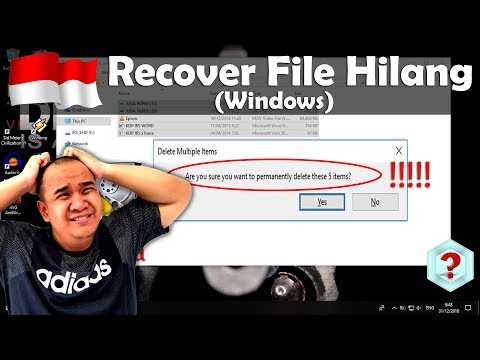 Video: Cara Memulihkan Fail Yang Dipotong