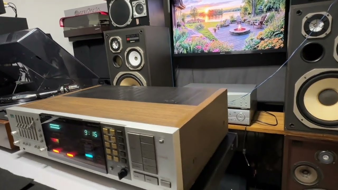 Receiver SANSUI Z-9000 /Três Sistemas de Caixas - 240 watts RMS