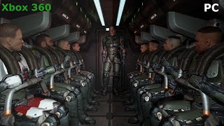 Quake 4 (Xbox 360 vs PC) Graphics Comparison -No Commentary-