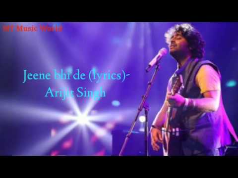 Khud Se Hi Karke Guftgu Koi Kaise Jiye Ishq To Lazmi Sa Hai Zindagi Ke Liye full song  Arijit Singh