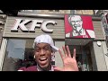 Walking into kfc until i see a black person