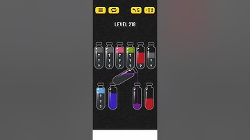 2022! Soda Sort Level 218 Walkthrough Solution Android/iOS