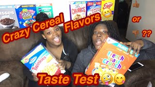 Cereal Review | Trying all New Weird Cereals | Taste Test