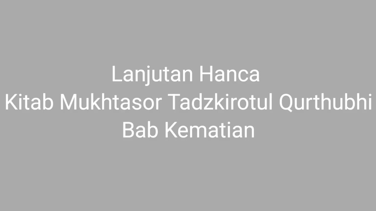 Rutinan Malam Ahad Lanjutan