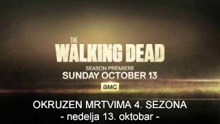 OKRUZEN MRTVIMA (THE WALKING DEAD) 4. SEZONA - trejler #3