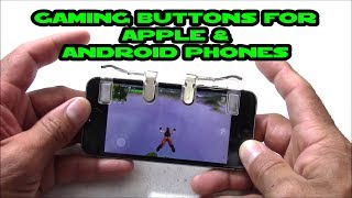 Aimus Gaming buttons for Iphone and Android phones to play PUBG / FORTNITE & more