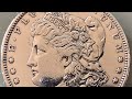 御守り代りにしているモルガン銀貨を磨いてみた。/one dollar coins to a Mirror finish !